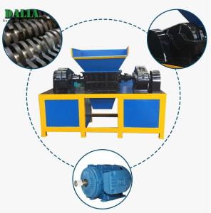 Quality Single Shaft PP PE PVC Industrial Plastic Shredder 100 - 2000kg/h For Pipes / Film wholesale