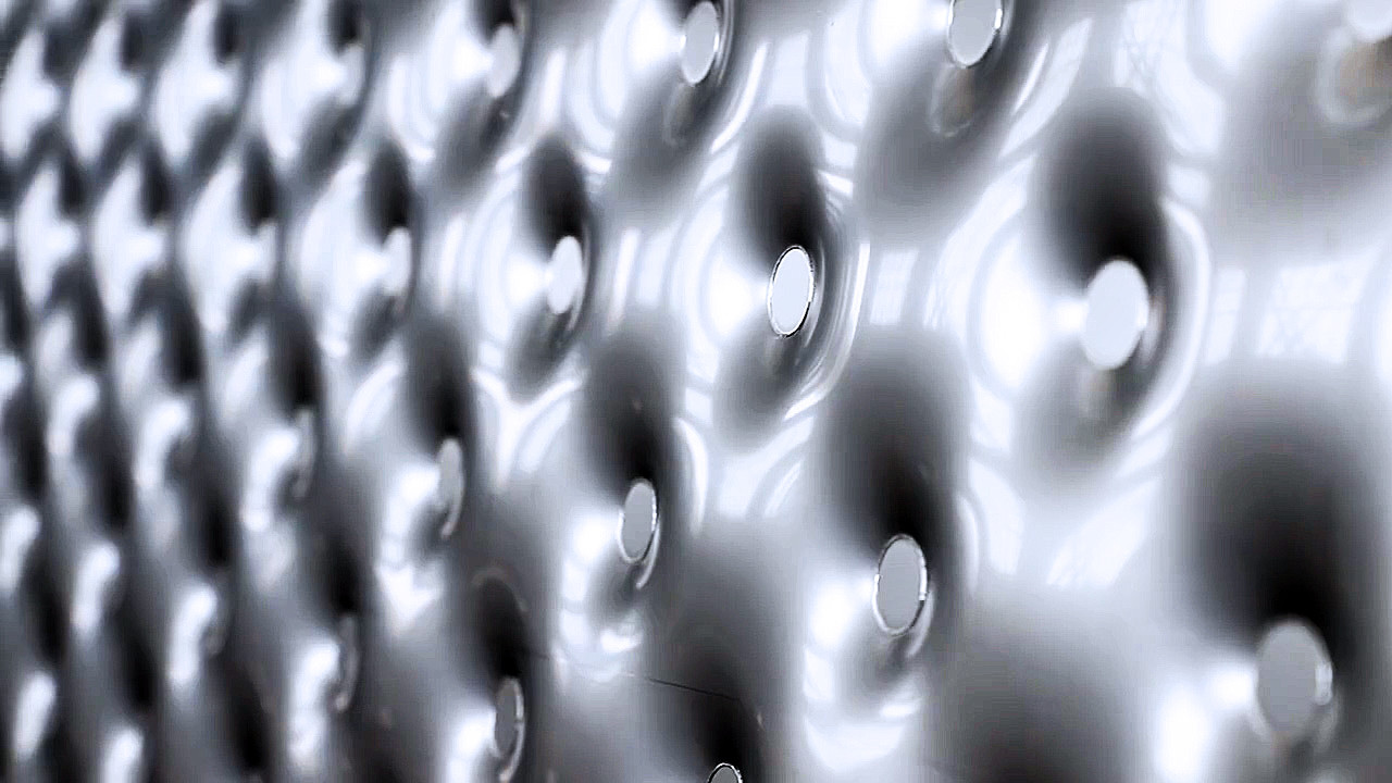 Stainless Steel Embossed Pillow Plate Laser Welded 1mm Thickness GB