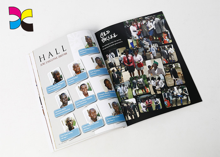 Fashion Full Color Free Sexy English Film Laminated Custom Made Magazine / Color Catalog Printing