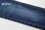 Wholesale 11 Oz Blue Crosshatch Slub Stretch Denim Fabric For Jeans