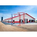 Custom Modern Steel Frame House , High Strength Metal Chicken House