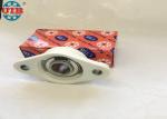 Black White Plastic Pillow Block Bearing Housing Types With Stainless Steel