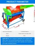 Multi Functional Agricultural Farm Machinery Diesel Agriculture Thresher Machine