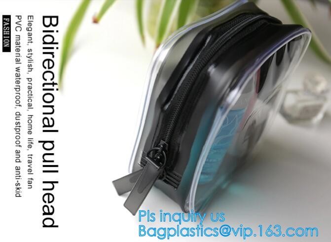 PVC Cosmetic Bag Makeup Brushes Bag Travel Wash Bag, Wash Cosmetic Bags Makeup Organizer Case MINI Hand