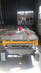 Quality Metal Roof Tiles Manufacturing Machines With Ball Bearing Steel Roller wholesale