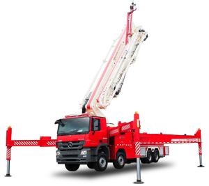 Quality 56-62m Large Span All Articulated Water/Foam Tower Fire Fighting Truck wholesale