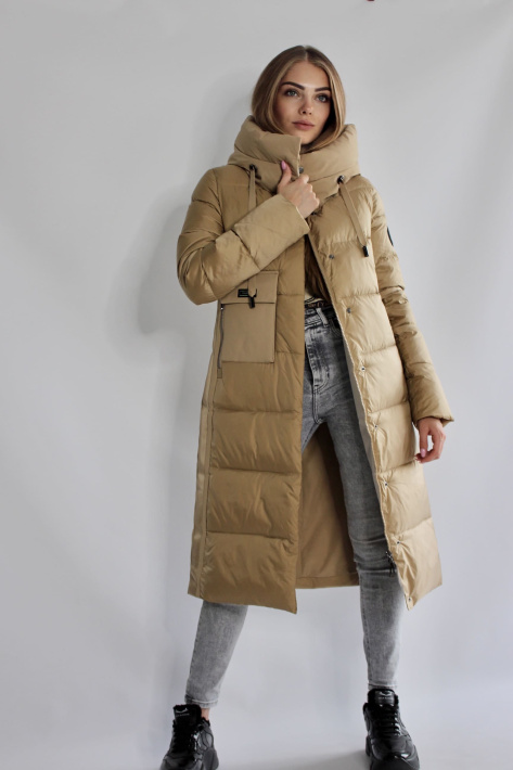 FODARLLOY Collection Warm Hooded Cotton-padded Clothes Slim Long Down Winter Jackets Women Coats Woman Coat Elegant Casual Thick