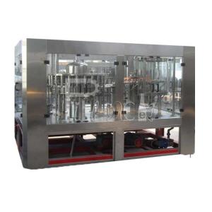 Quality Air Lifting Beverage Filling Equipment 12000BPH With Metal Caps wholesale