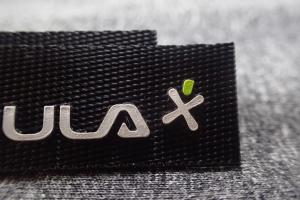 Quality Rectangle Ribbon Teddy Bear Woven Clothing Labels wholesale