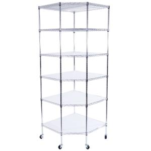 Quality NSF &amp; ISO Approved Chrome 4-tiers 18&quot;X36&quot; x72&quot; Wire Shelving wholesale