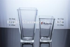 Quality tall glass candle holder, candle cup made in China wholesale