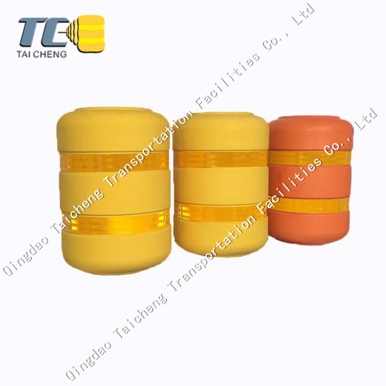 Hot Dip Galvanizing Roller Crash Barrier Transportation Facilities Guardrail