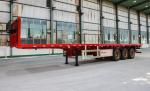 Multi Axle Low Bed Semi Trailer 60 80 100 Tons Lowboy Truck Semi Trailer High
