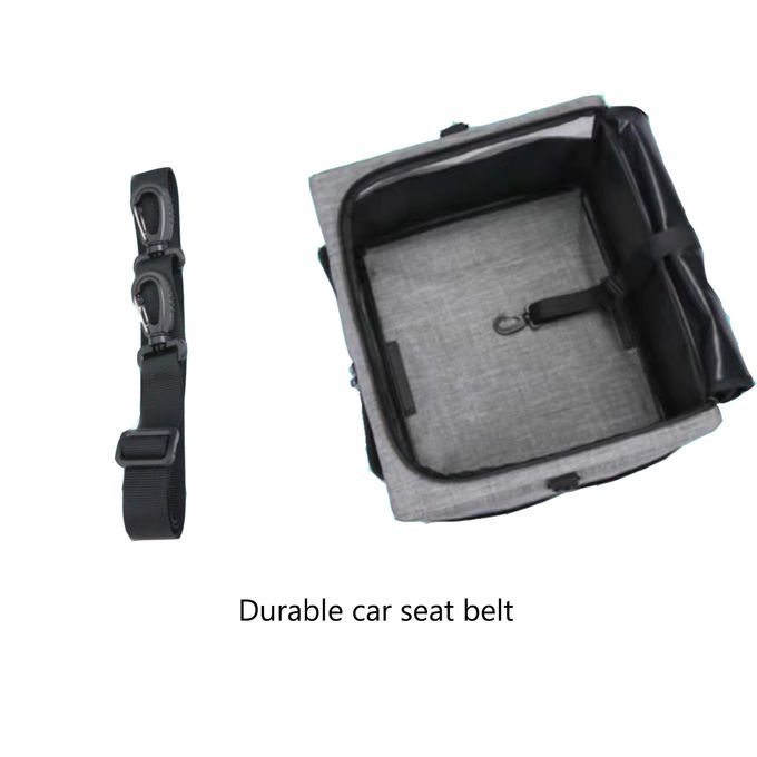 Safety Belt Pet Travel Carrier Outdoor Oxford Breathable Mesh Dog Box