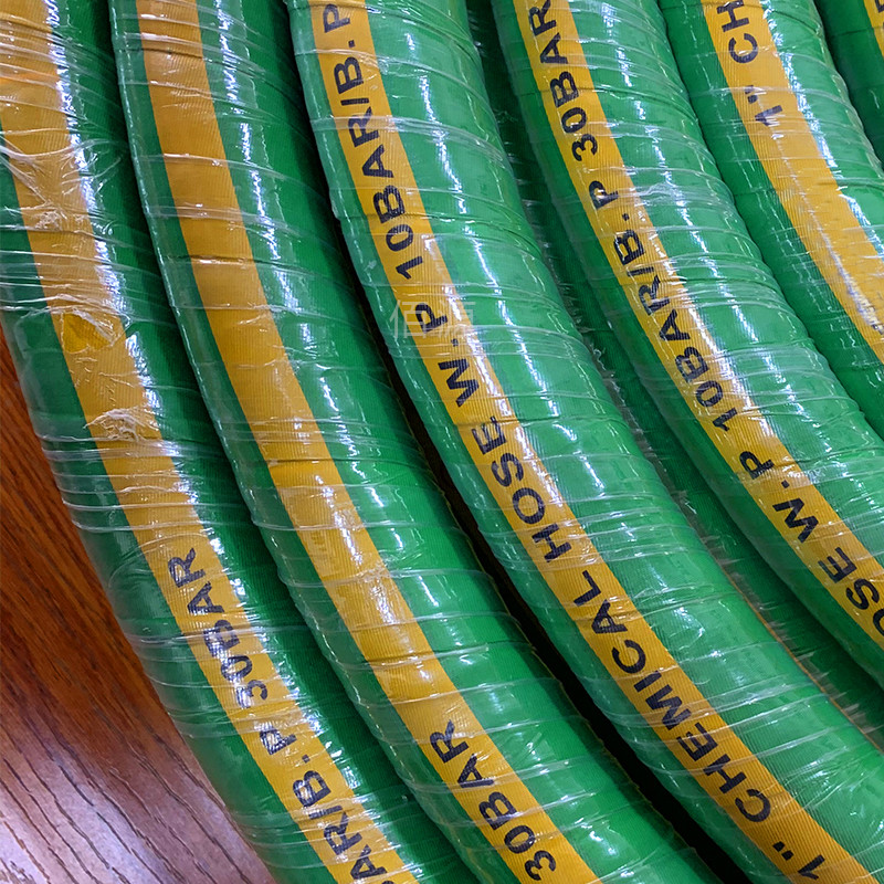 High Pressure Braided Chemical Hose Pipe 2 Inch XLPE Chemical Hose