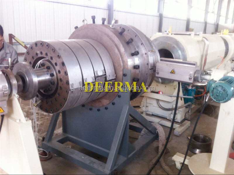 280kw HDPE Pipe Machine 110mm 250mm HDPE Pipe Extruder With OMRON Temperature Controller