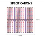 Full Spectrum 1200W Hydroponic Growing Plants LED Lights Indoors