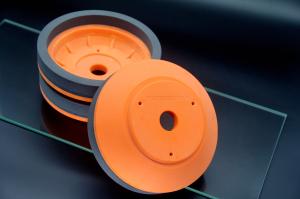 Quality OEM Slate Orange Resin Grinding Wheel Diamond Edging Bowl Shape wholesale