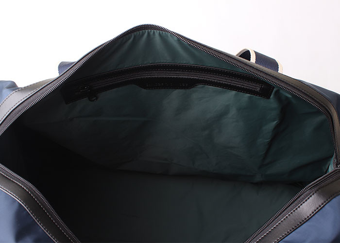 100% Polyester Weekend Bag Travel Navy Color With Short Handles