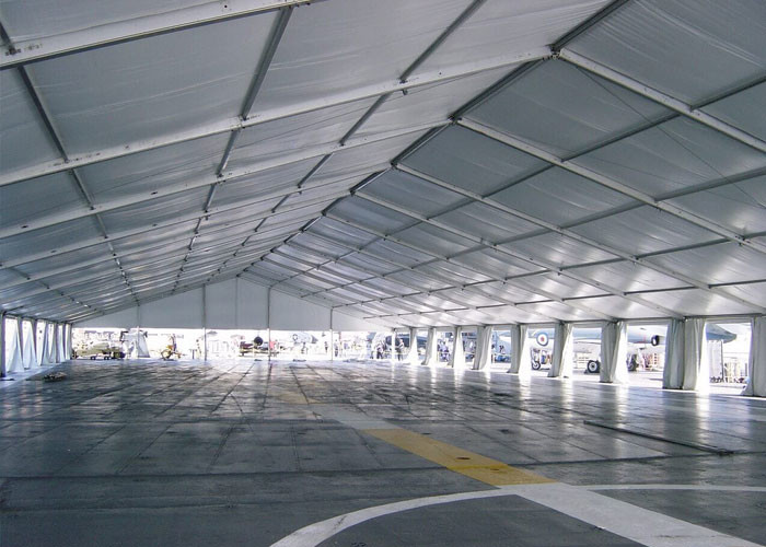 1200 People Clear 50m Aircraft Storage Warehouse Tent