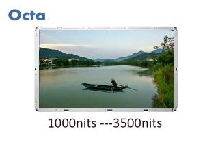 Quality Large High Brightness Sunlight Readable LCD Monitor 82 Inch Commercial Advertising wholesale