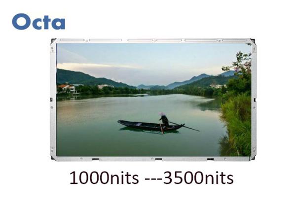 Large High Brightness Sunlight Readable LCD Monitor 82 Inch Commercial