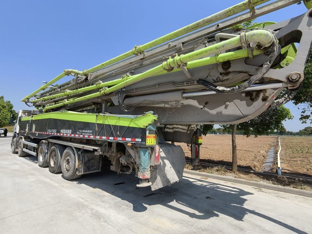 Heavy Equipment 2019 Zoomlion 63m Used Concrete Pump Truck
