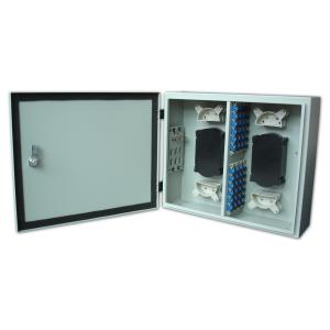 Quality Outdoor FC LC 48cores Fiber Optic Terminal Box Wall Mounted wholesale