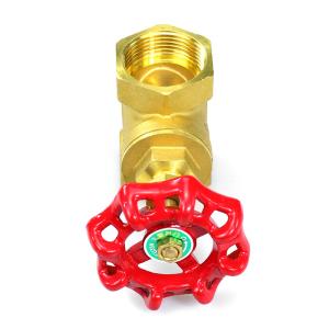 Quality Flow Water Control Stop Valve , high pressure Forged Globe Valve Brass wholesale