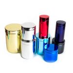 Chrome Plating Plastic Powder Canister Nutrition Empty Powder Bottles 2000ml