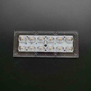 Quality PC Optical Led Light Lens , LED Street Light Lens For Street Light Fixtures wholesale