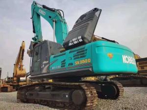 Quality CE 35T Used Kobelco Excavators 4 Sale Heavy Backhoe Equipment Used Kobelco 350 Excavator wholesale