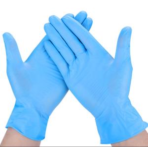 Quality Comfortable Disposable Nitrile Gloves Blue Sterile Nitrile Work Gloves wholesale