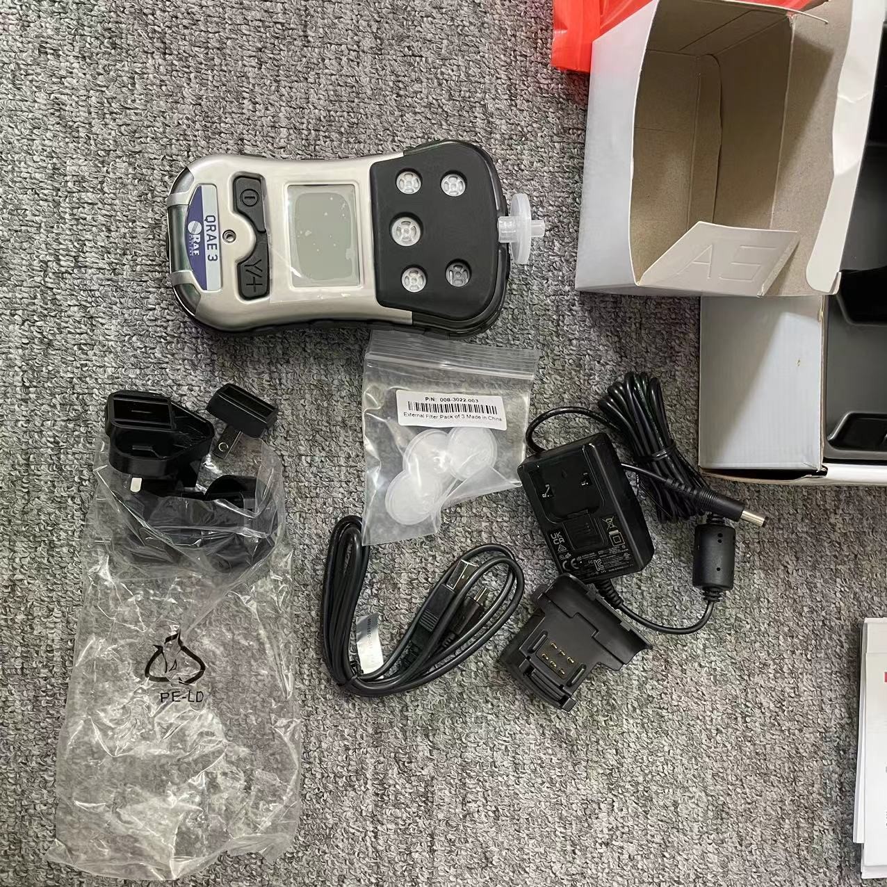 Original Honeywell PGM-2500 QRAE 3 Compact Monitor 4 Gases Wireless Gas Detector LEL / H2S / CO / O2