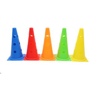 Quality 38cm 48cm Agility Soccer Training Equipment Plastic Cones For Sports wholesale