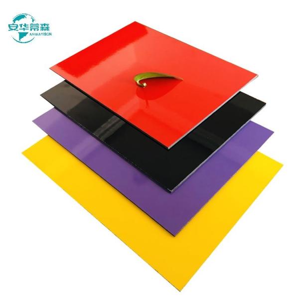 Thermal Insulation High Gloss Aluminum Composite Panel Durable Aesthetic