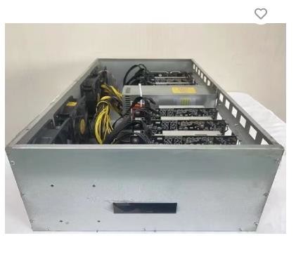 Used XFX Graphics Card Mining Rig XFX 588 8 Cards Rig 230M Hashrate