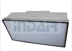 Quality Light Shell HEPA Terminal Box Low Resistance Microfine Glass Fiber Media wholesale