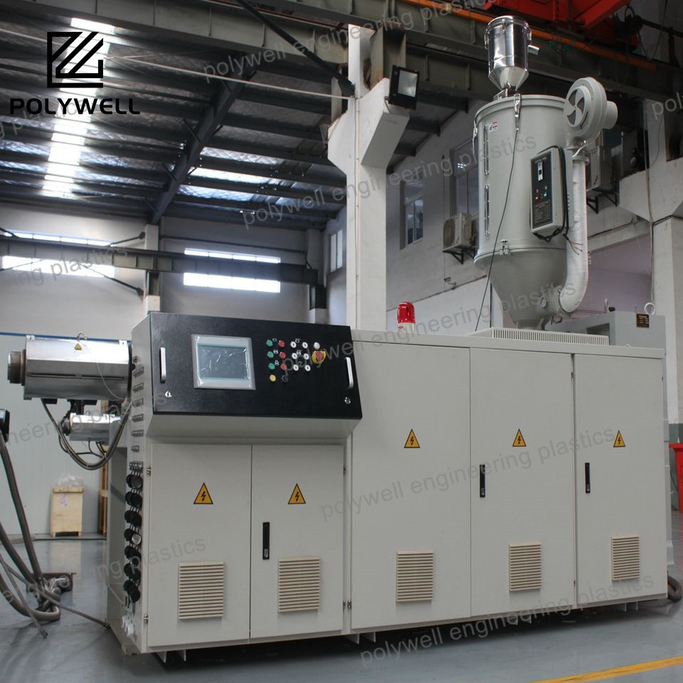 HDPE PE Irrigation Pipe Extruding Machinery PP / PPR / Draiange 65 rpm