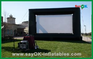 Quality Backyard Airblown Inflatable Movie Screen , Waterproof Inflatable TV Screen wholesale