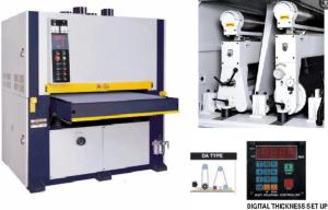 Quality 15Rpm - 45Rpm Wide Belt Sanding Machine For Deburring / Edge Breaking wholesale