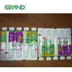 Suspension pesticide fertilizer plastic ampoule forming filling sealing machine