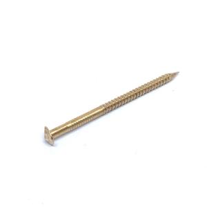 Quality Rose Head / Flat Head Silicon Bronze Nails For Wooden Project 50 X 2.8MM wholesale