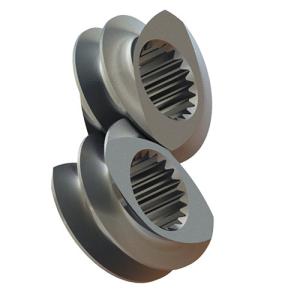 Quality Wear Resistant HRC 58-62 Compression Screw Elements Extruder Parts Segments For Food Industry wholesale