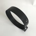 Fireplace Black Wood Stove Pipe 0.45mm-1.2mm Thickness Without Insulation