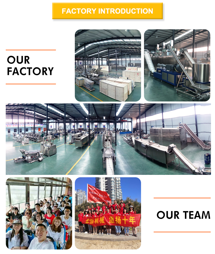 Corn Flakes Puff Snack Food Production Line Extruder Making Machine for Grain Flour