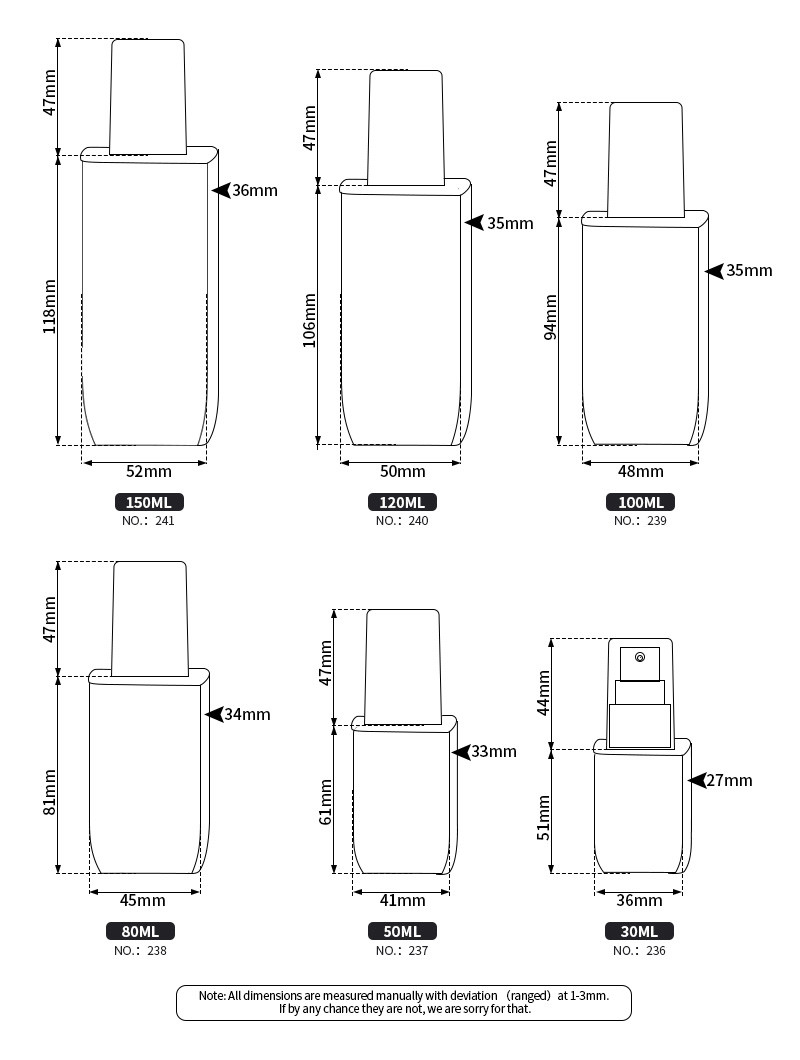 Disinfectant Cosmetic Spray Bottle , Plastic Fine Mist Spray Bottles 150ml
