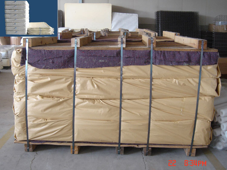 Luxury Bonnell Spring Hotel Mattress Toppers , Compressed Foam Mattress