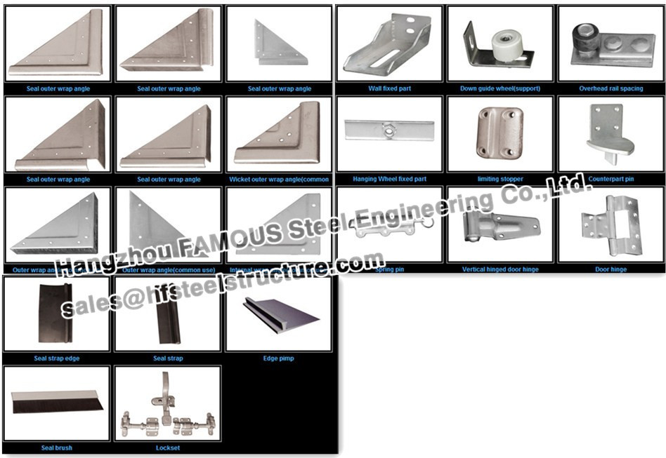 Industry Sliding Door Steel Workshop And Warehouse