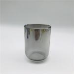 Modern Style Glass Bathroom Accessories Set With Nickle Plating